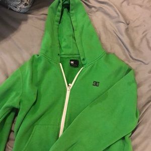 Green dc zip up